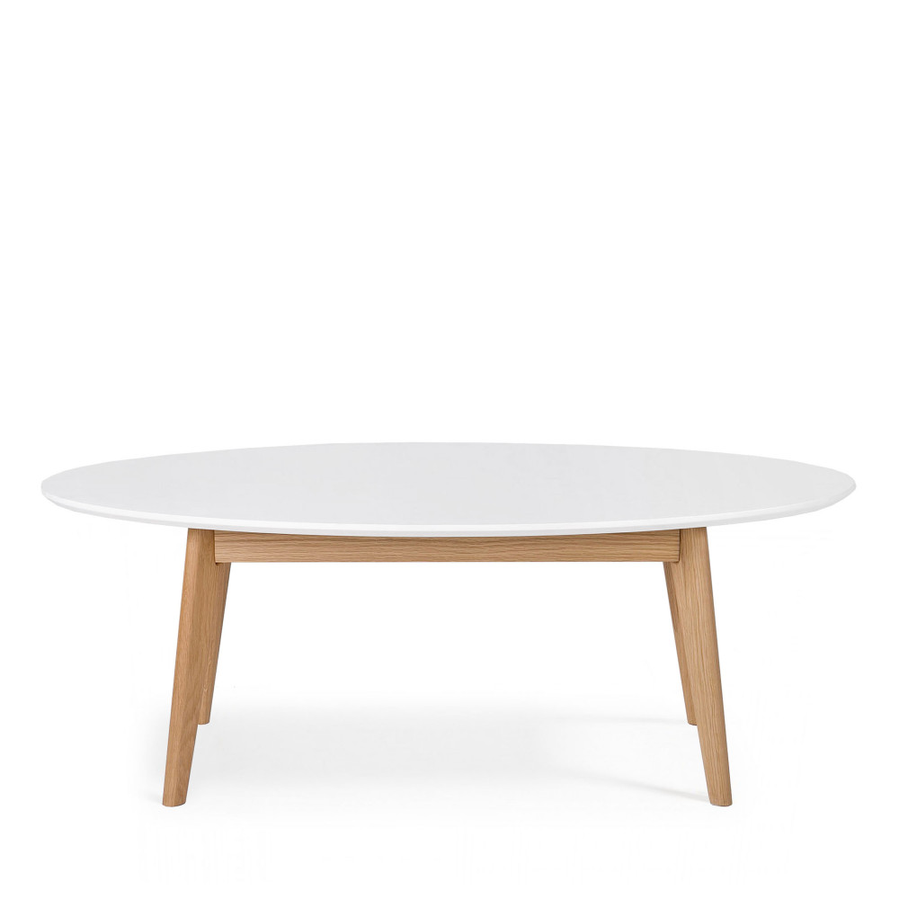 table basse ovale design scandinave skoll