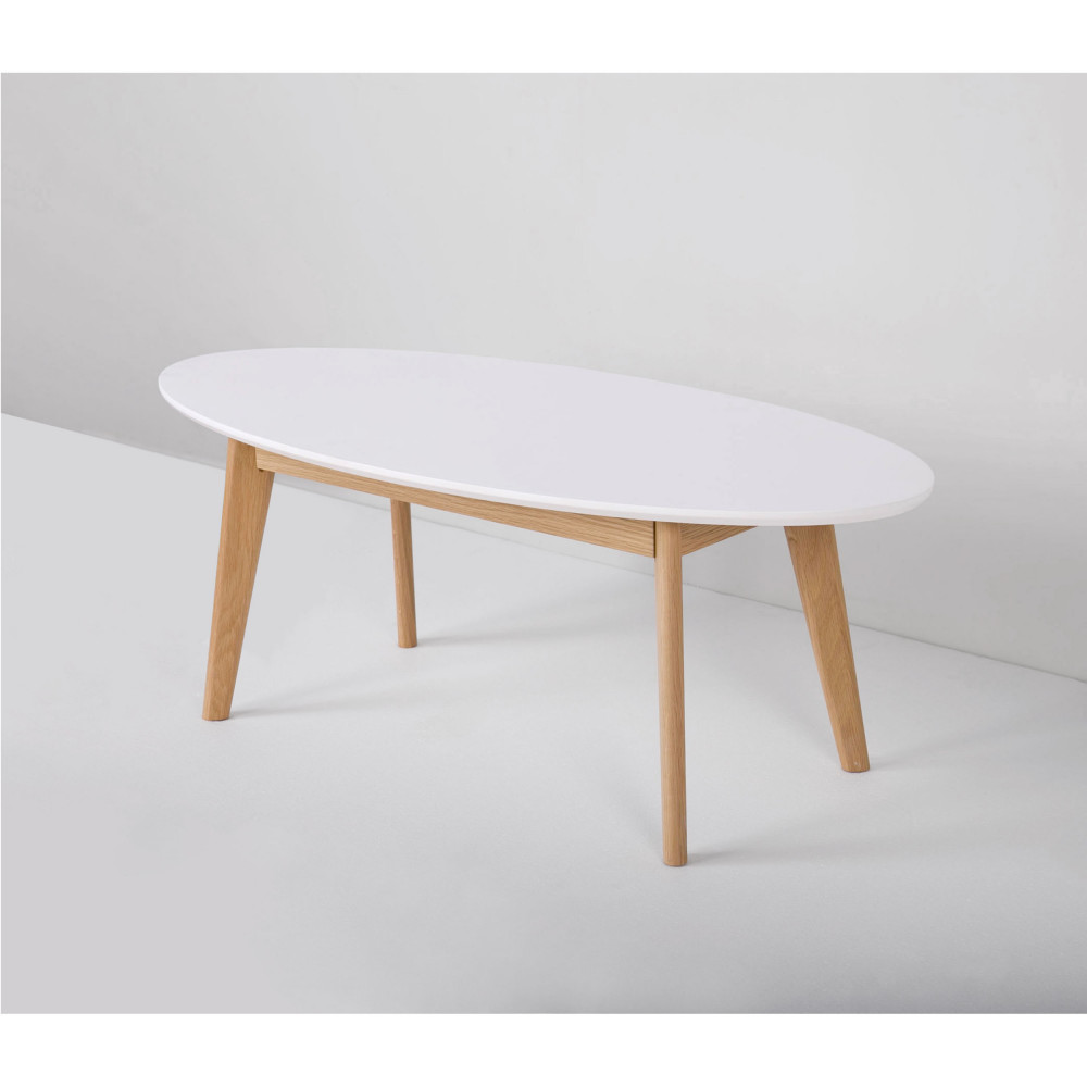 table basse ovale design scandinave skoll