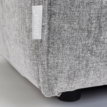 Pouf rectangulaire tissu King Zuiver