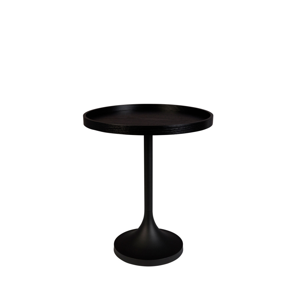 jason - table d'appoint ronde - couleur - noir