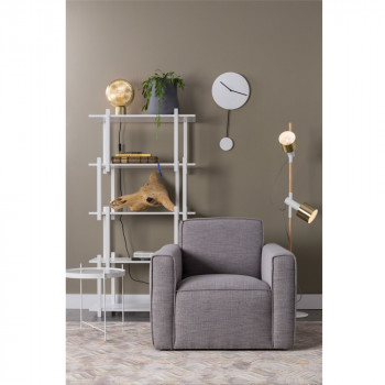 Table basse design ronde Cupid marbre
