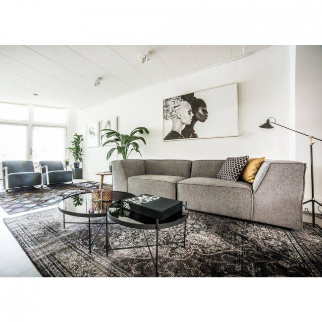 Tapis vintage Rugged gris