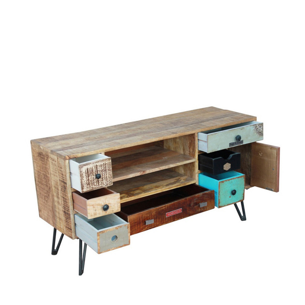 Meuble TV vintage en bois Fusion by Drawer -> Meuble Tv Zuiver Meuble TV vintage en bois Fusion by Drawer -> Meuble Tv Zuiver