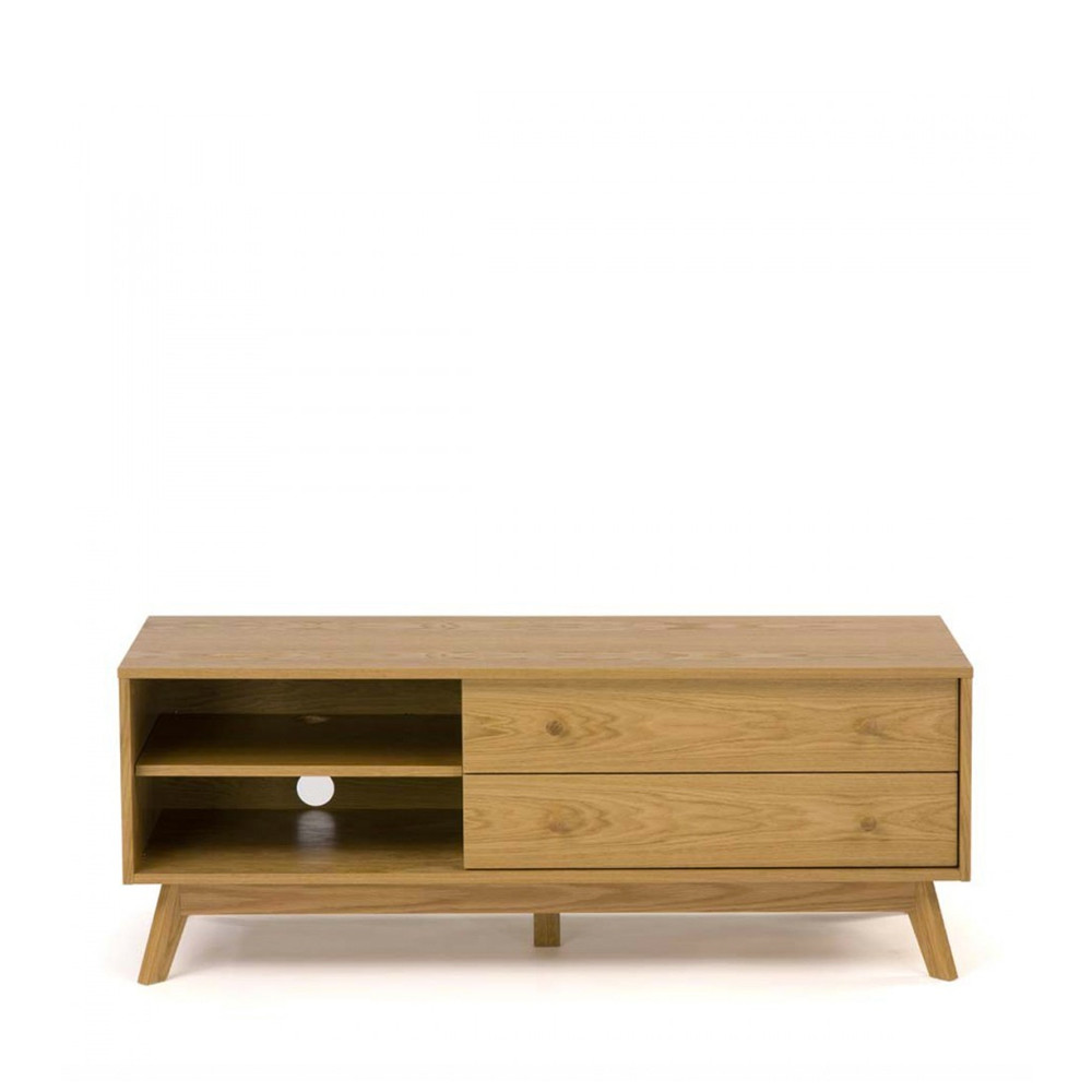 kensal - meuble tv design bois - couleur - bois clair