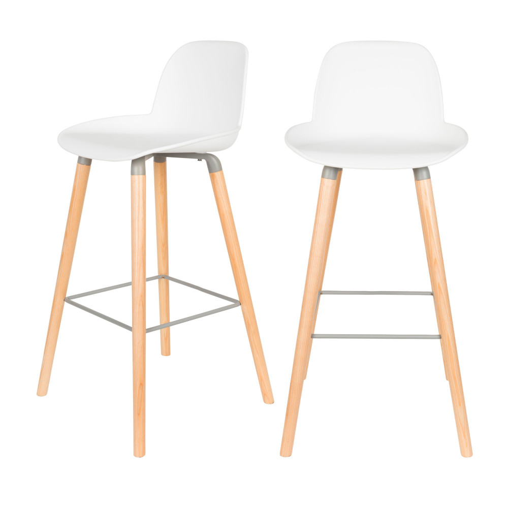 Résine Kuip De 2 Tabourets Bar Albert 75cm H29WDEI