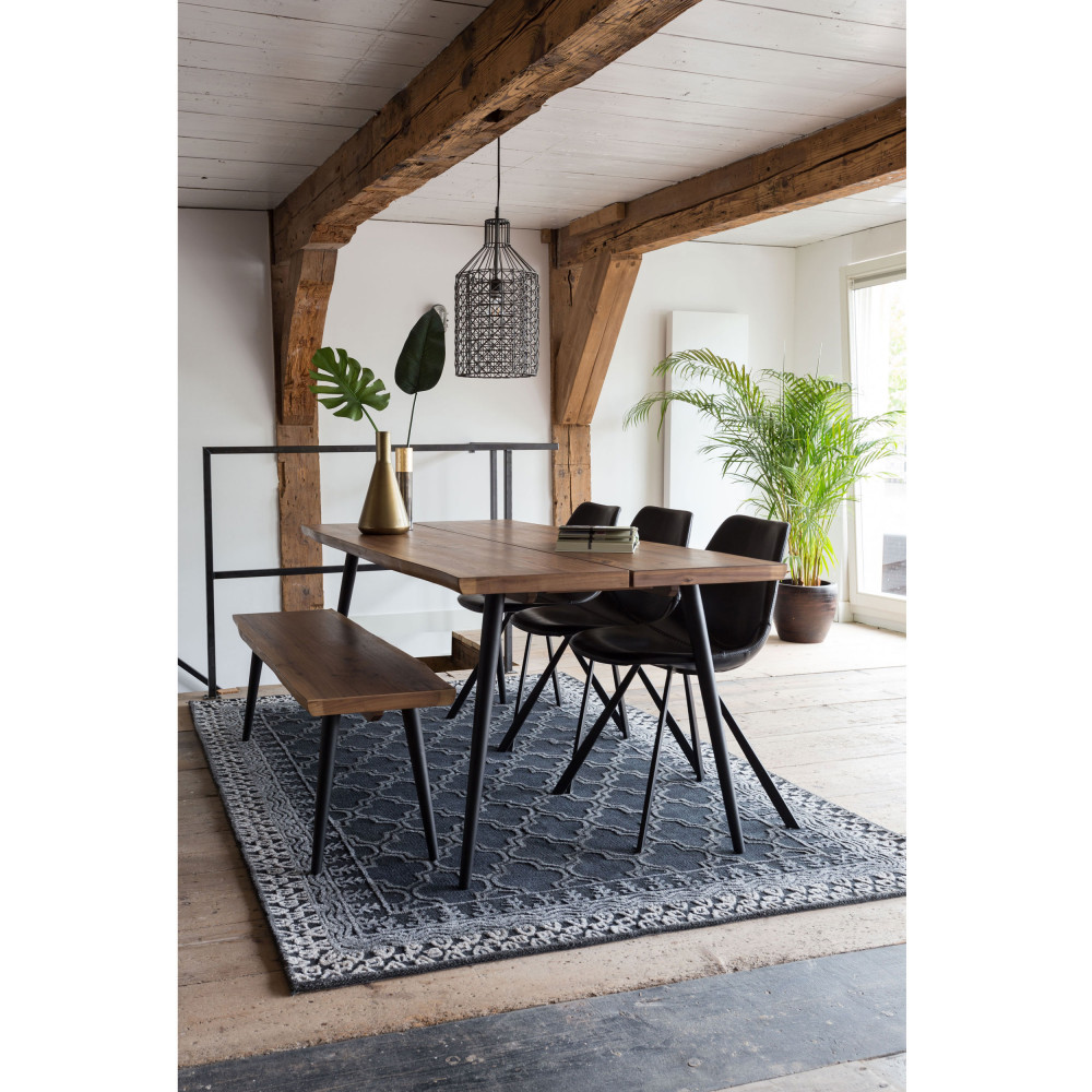 Table à Manger En Noyer 180x90cm Dutchbone Alagon