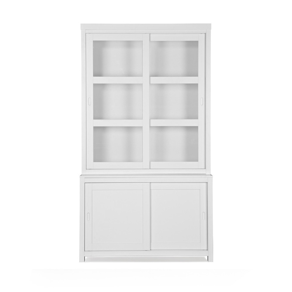 vaisselier pin massif blanc wessel