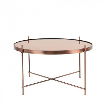 Table basse design ronde Cupid Large Zuiver