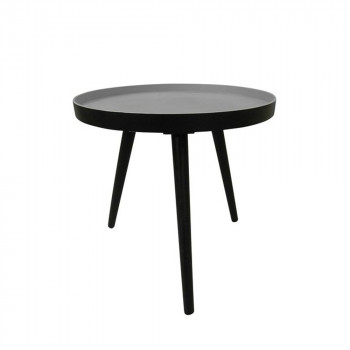 Table basse ronde trépied False