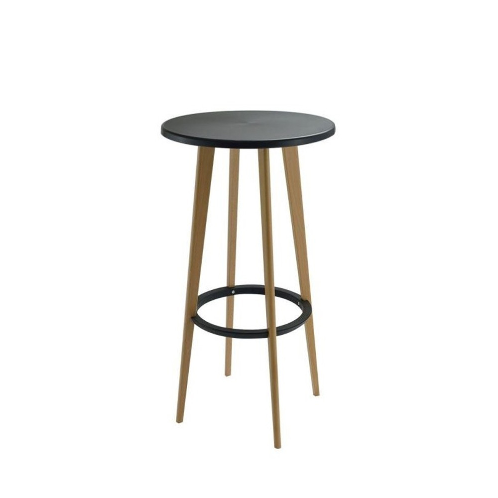 Table de bar ronde design blanche Harry's by Drawer