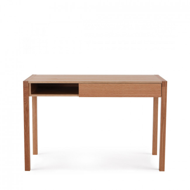 Bureau en chêne tiroir et niche NewEst