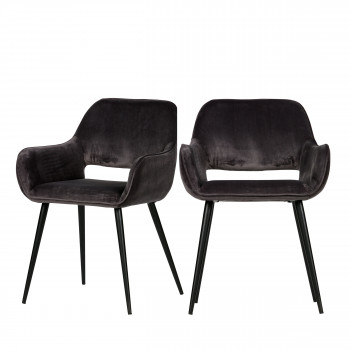 Lot de 2 fauteuils design Jelle