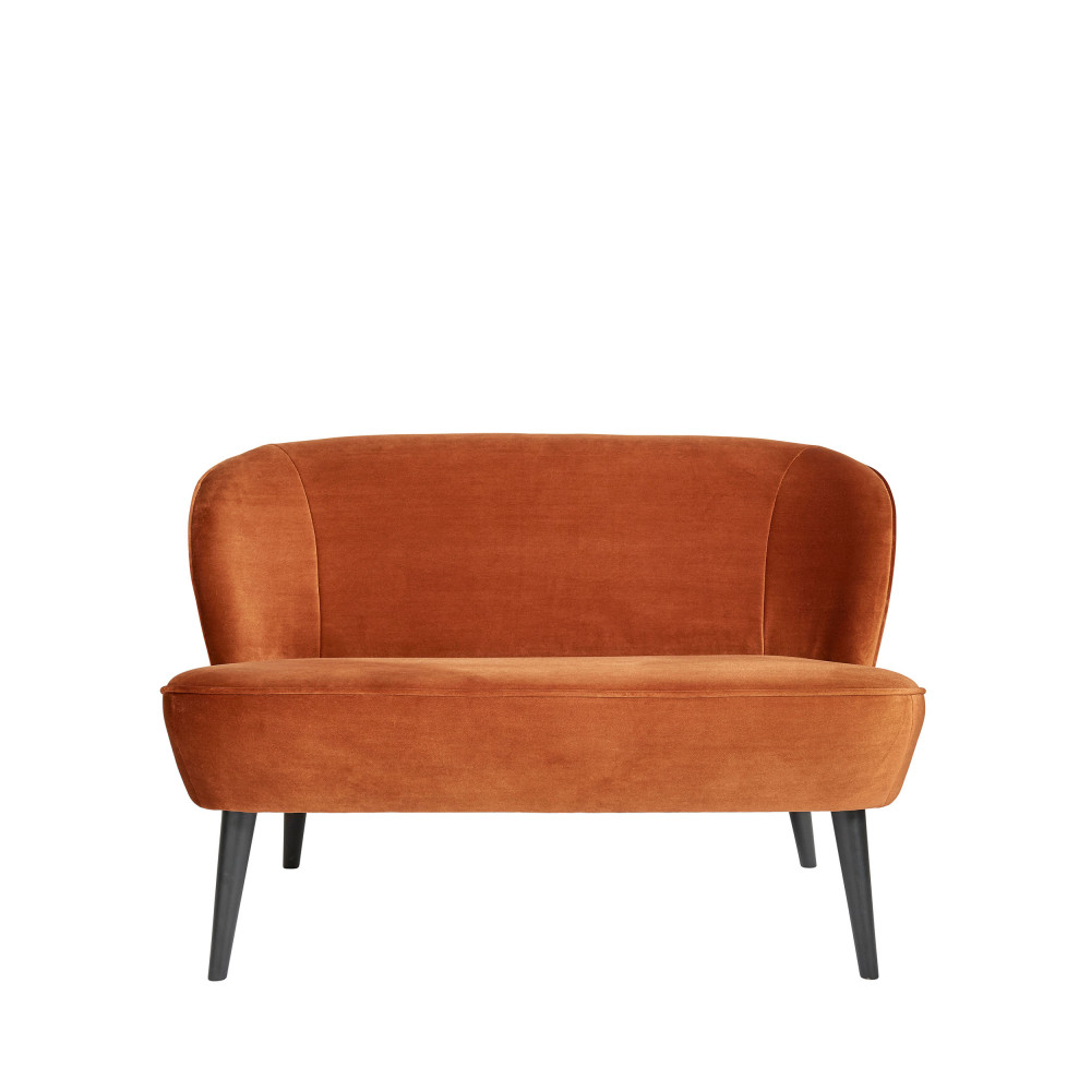 banquette 2 places velours sara