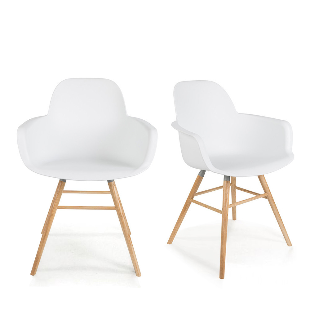 Albert Kuip 2 fauteuils de table en résine Albert Kuip 2 fauteuils de table en résine