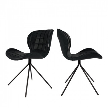 Lot de 2 chaises design OMG Skin