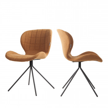 Lot de 2 chaises design OMG grises