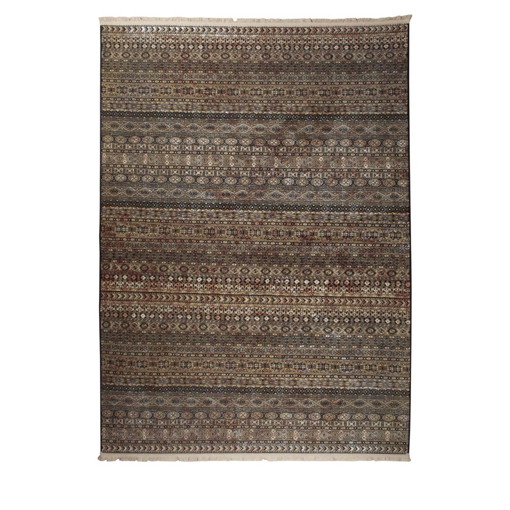 Shisha Cave - Tapis de salon persan - Couleur - Marron, Dimensions - 200x295 cm