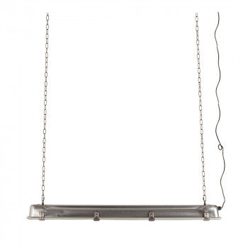 Suspension industriel métal XL G.T.A. laqué noir
