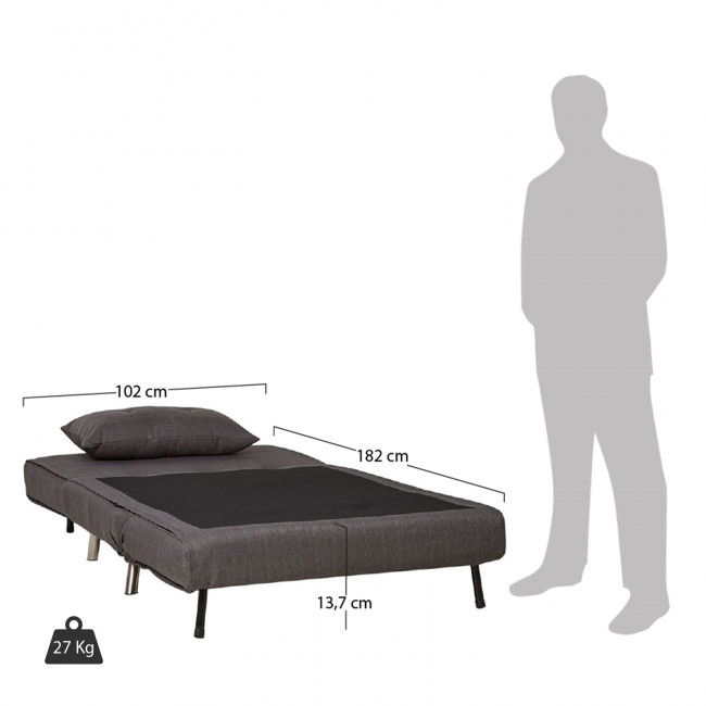 Chauffeuse 1 Place Convertible Murphy Par Drawer