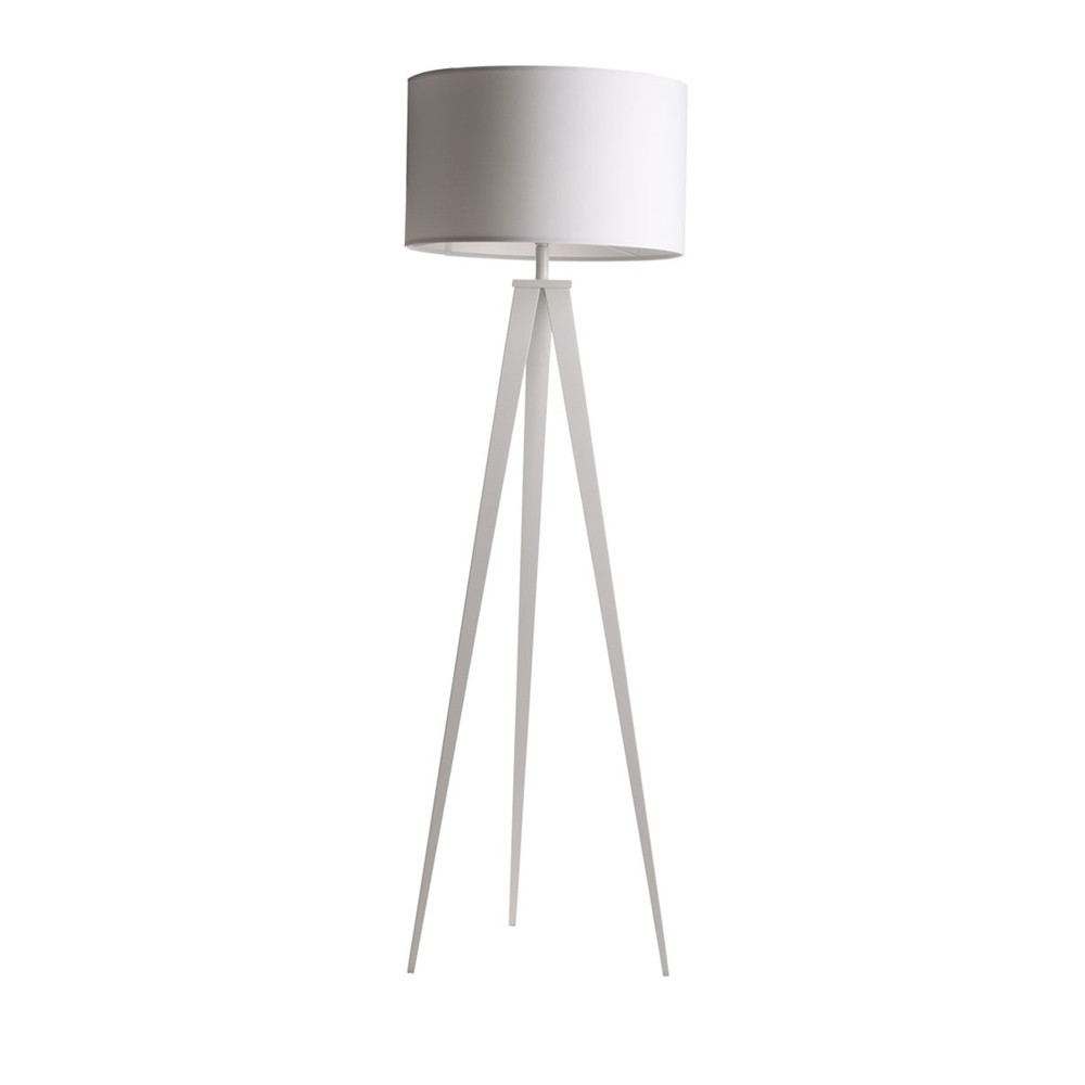 tripod metal - lampadaire trépied - couleur - blanc