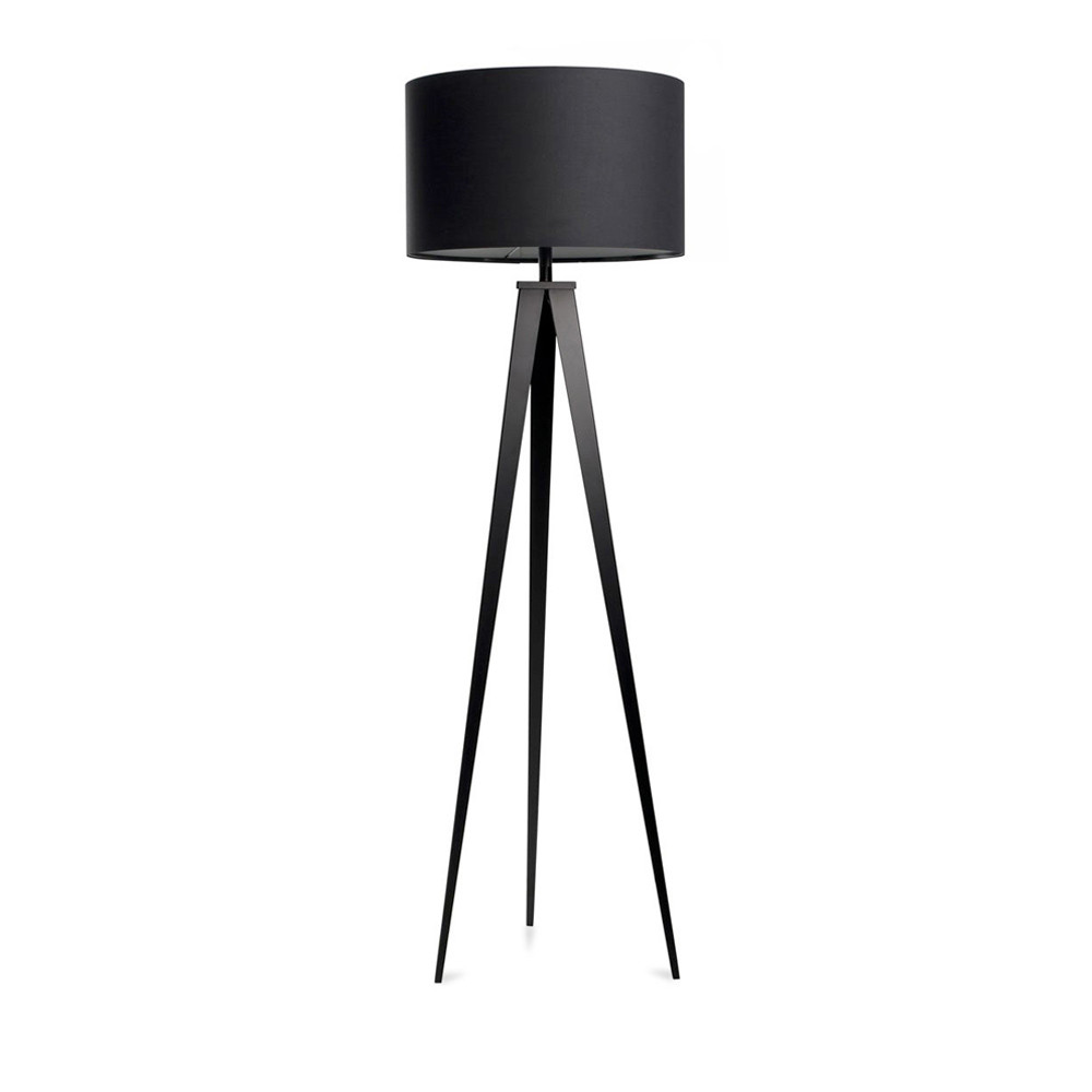 tripod metal - lampadaire trépied - couleur - noir