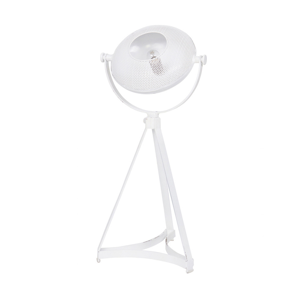 blown projector - lampe à poser en métal - couleur - blanc