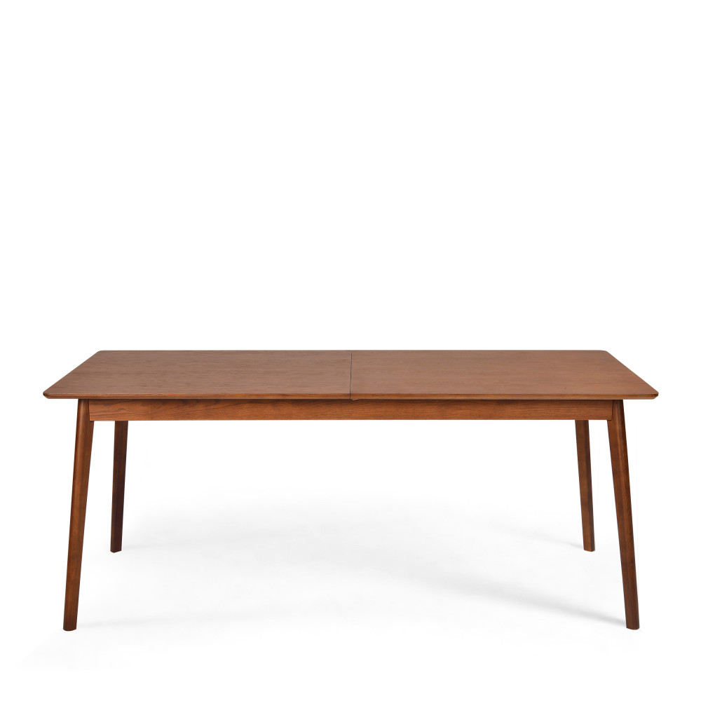 Skoll - Table à manger extensible 180-230x80cm - Couleur - Bois foncé