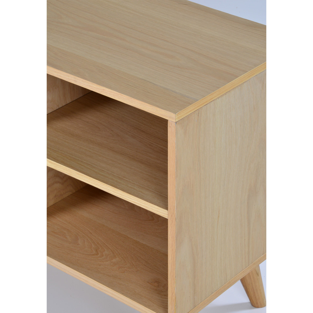 Meuble TV design chêne massif Tygo - Drawer