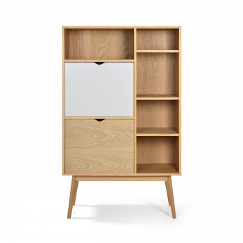 Buffet haut design 2 portes chêne Ström