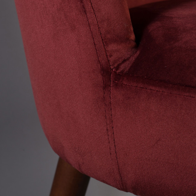 Lot de 2 chaises en velours Barbara Dutchbone