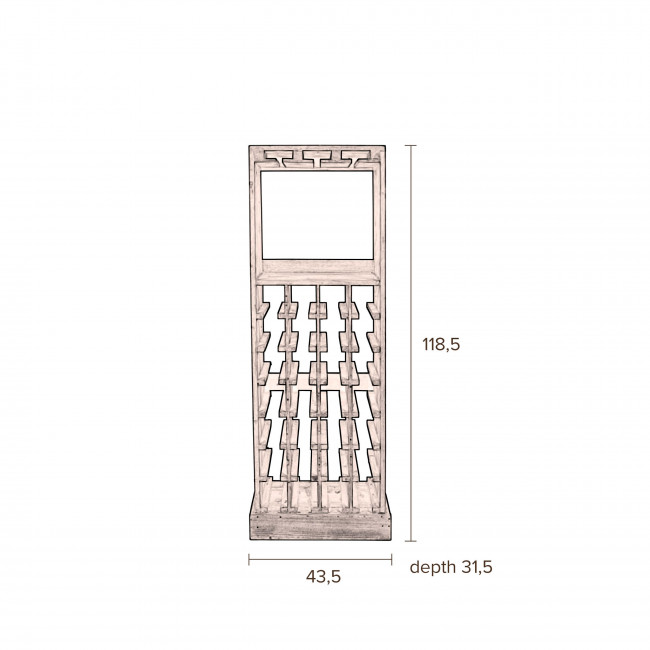 Casier à bouteilles Claude Dutchbone