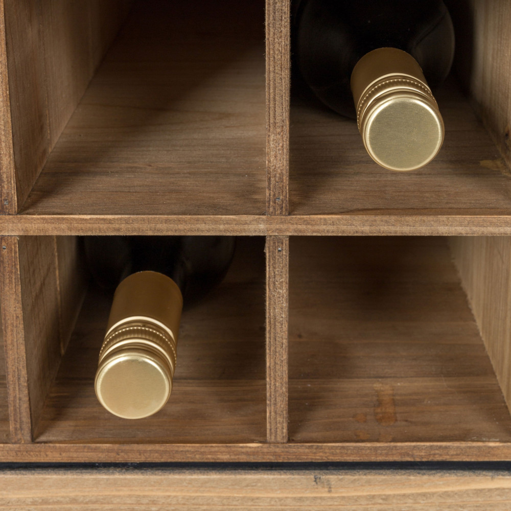 Armoire bar à vin vintage Edgar - Drawer