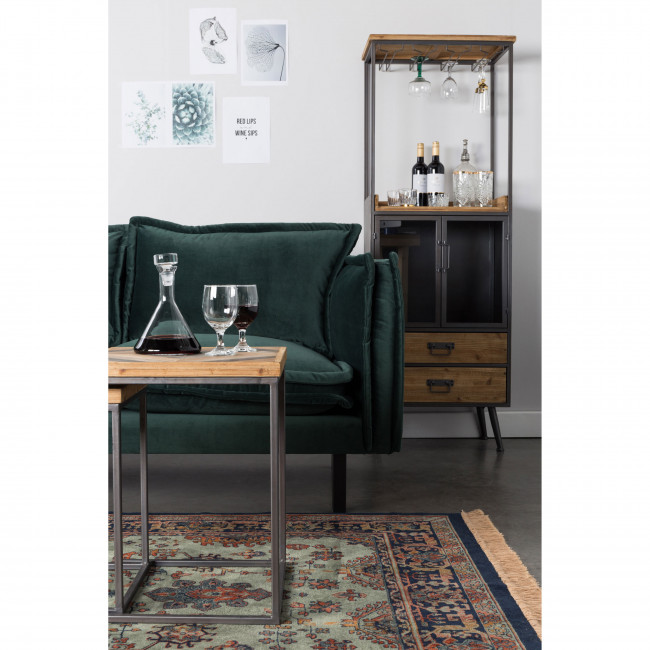 Armoire bar à vin vintage Damian High