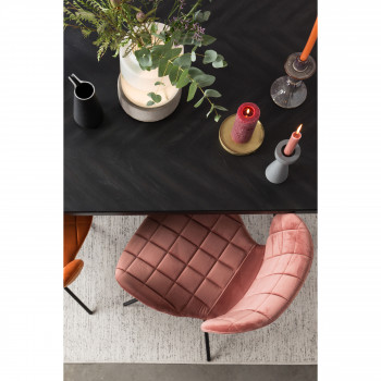 Lot de 2 chaises velours OMG Zuiver
