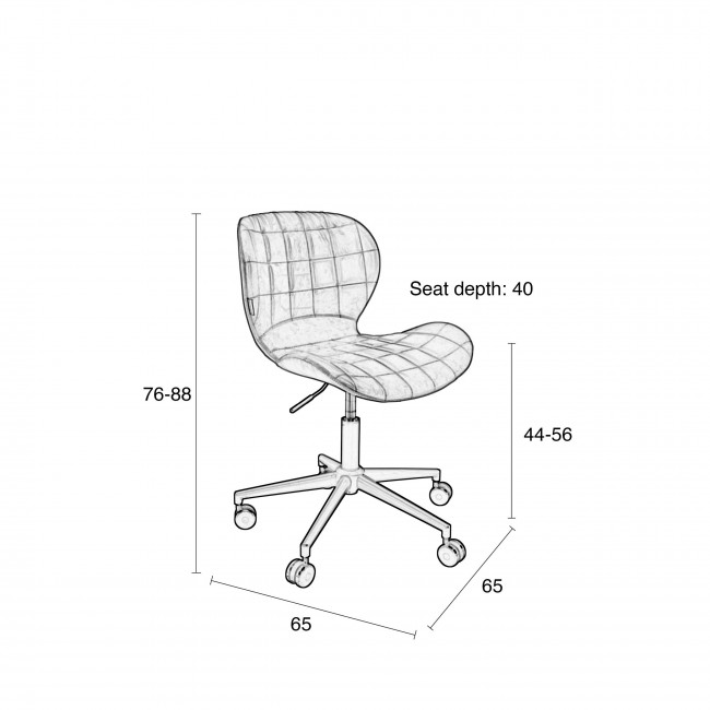 Chaise de bureau OMG LL Zuiver
