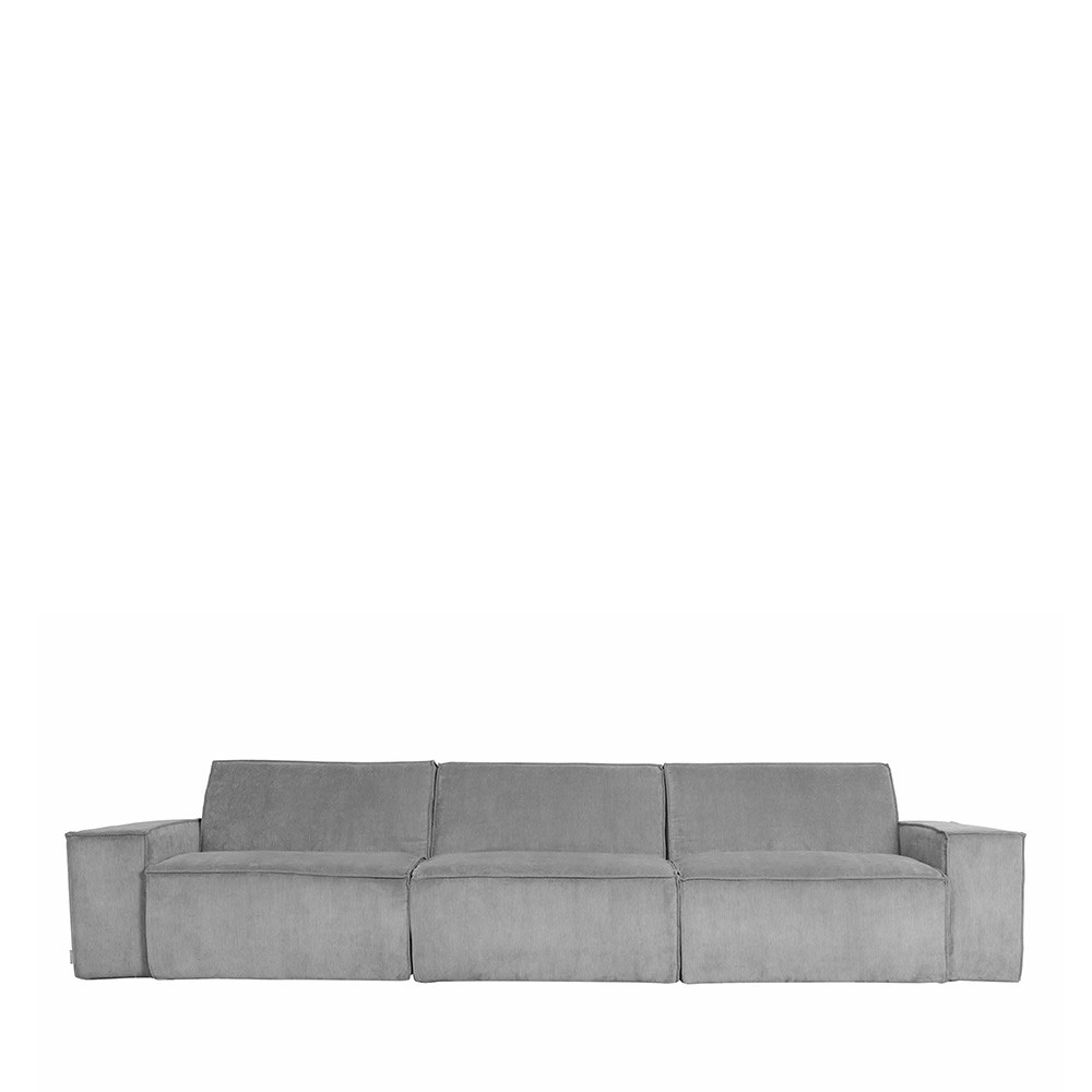 Canape 4 Places En Velours Cotele James Zuiver Drawer