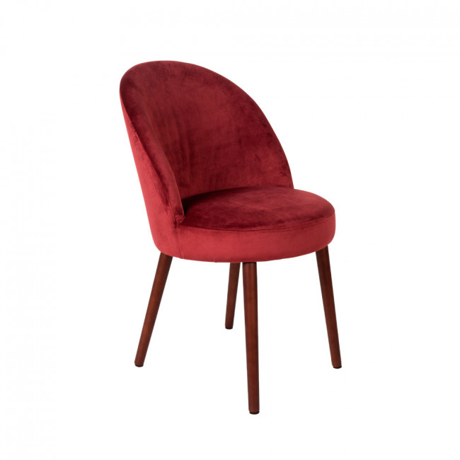 Lot de 2 chaises en velours Barbara Dutchbone