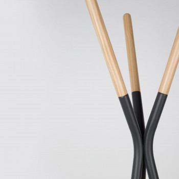 Porte manteau scandinave bois Pinnacle