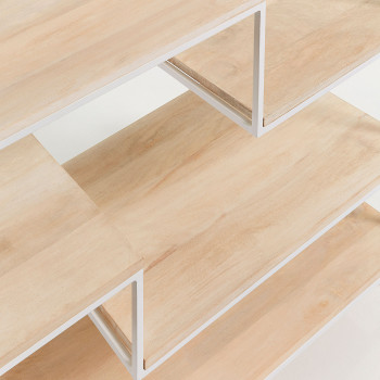 Etagère en métal et bois L Push