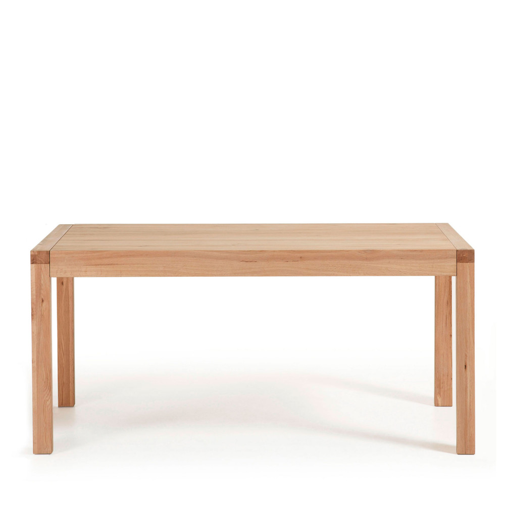 Briva - Table à manger extensible en bois 200-280x100cm - Couleur - Bois clair