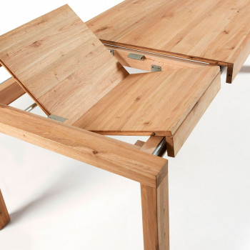 Table extensible en bois 200-280x100cm Briva