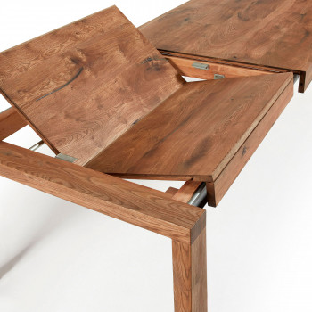Table extensible en bois 200-280x100cm Briva