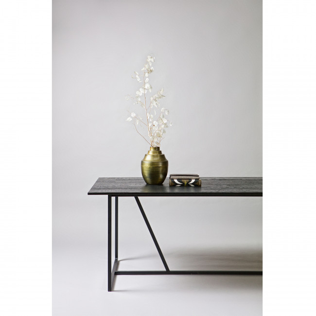 Table à manger en frêne brossé 220 x 90 cm Silas