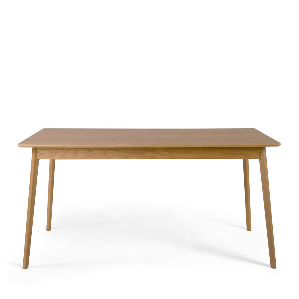 Skoll - Table à manger extensible 150-200x80cm - Couleur - Bois clair