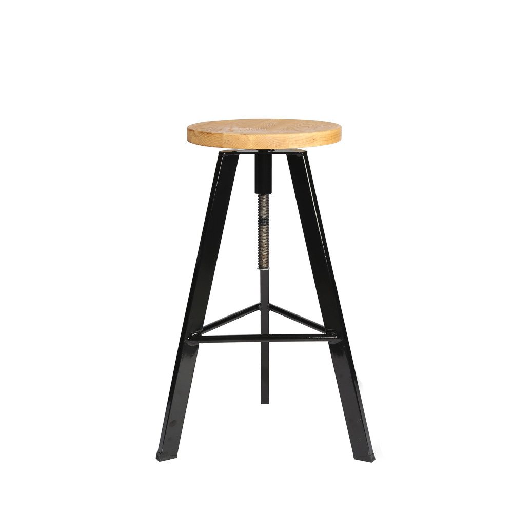 Métal Drawer De Et Alphonse Tabouret Bar Bois En qLUMVGSzp