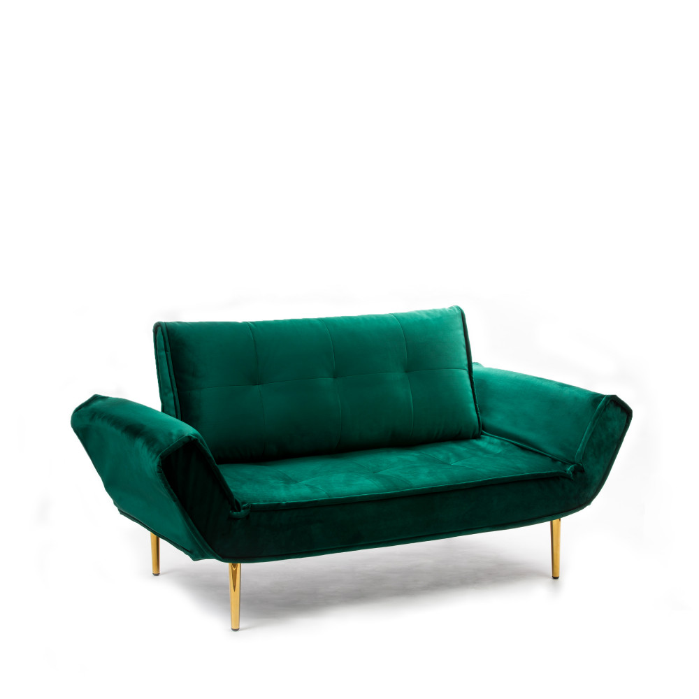 Canape Convertible Velours Par Drawer