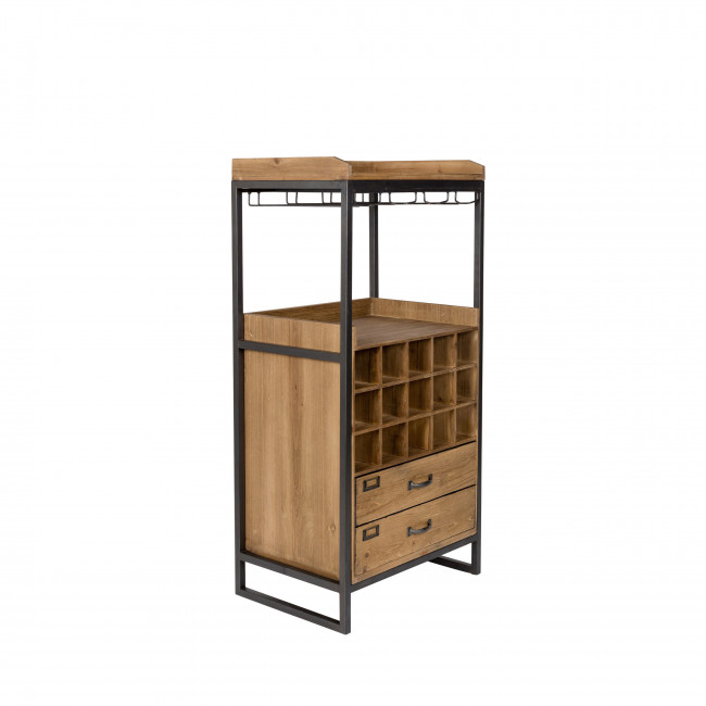 Armoire bar à vin vintage Edgar