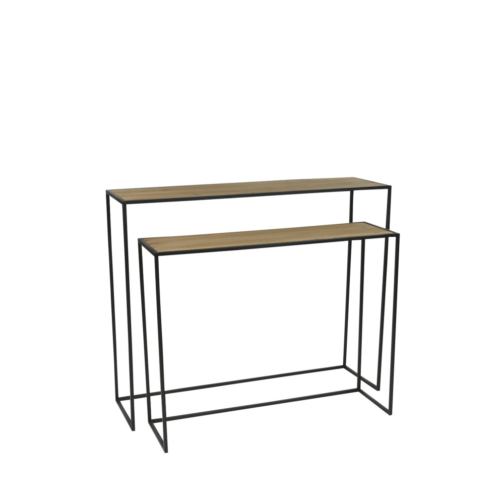 Console Fer Et Bois
