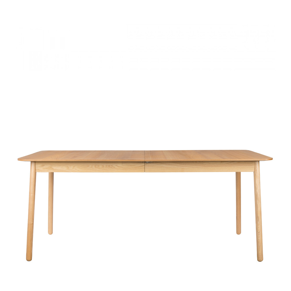 Glimps - Table à manger extensible en bois 180-240x90cm - Couleur - Naturel