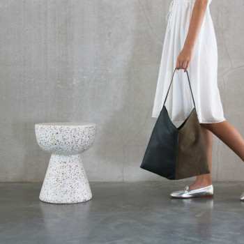 Table basse en terrazzo Ommen